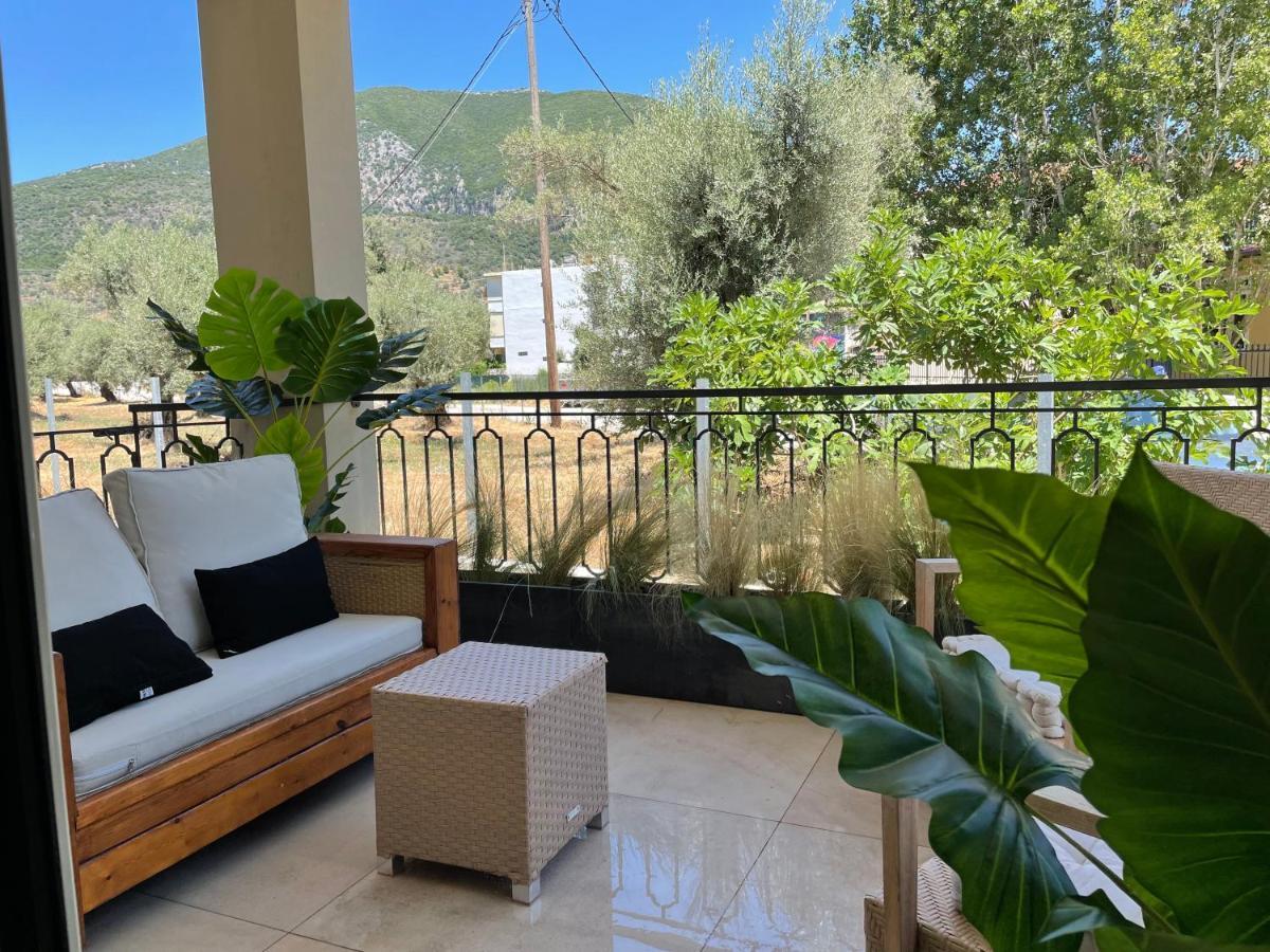 Kl Suites Lefkada - Feel At Home New Boho Apartment 400M From Beach Nidri Town Center Екстериор снимка