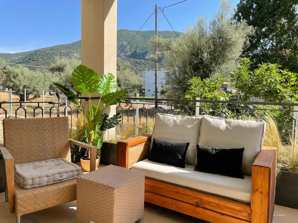 Kl Suites Lefkada - Feel At Home New Boho Apartment 400M From Beach Nidri Town Center Екстериор снимка